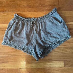 AERIE | green lounge shorts XL
